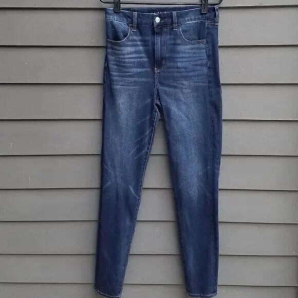 American Eagle 360 Next Level Stretch Jeans size 8L - Picture 1 of 6